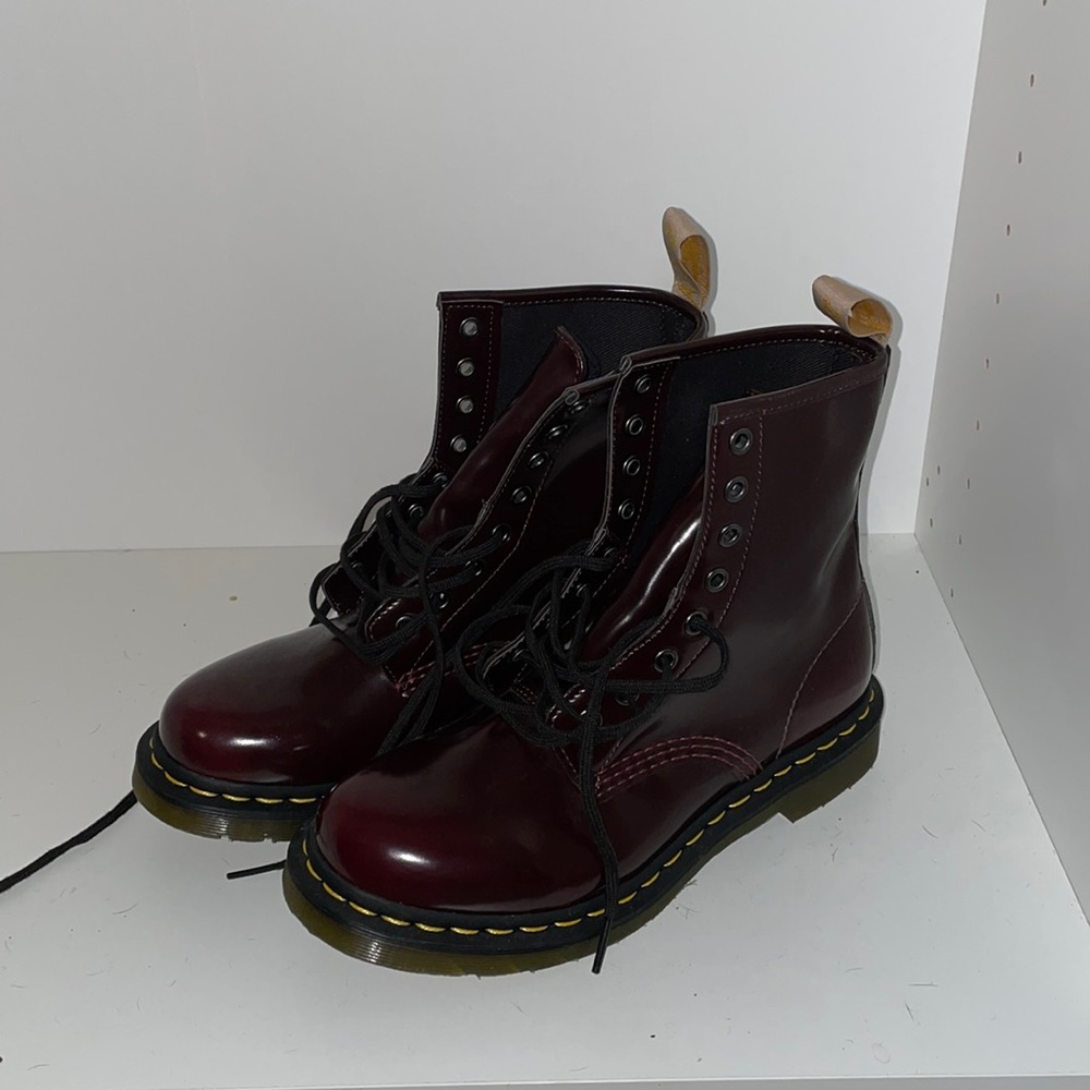 Brand New Doc Martens Burgandy Boots